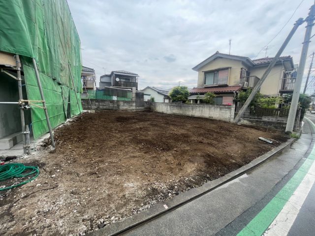 木造2階建て解体、切り離し補修工事(東京都八王子市大楽寺町)工事後の様子です。